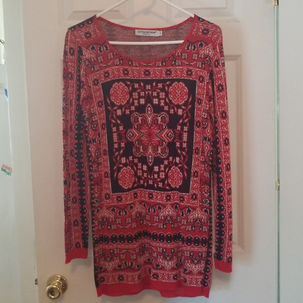 Cotton Emporium Sweater Dress